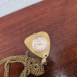 "Mundo" Pendant Watch on Chain | Antique & Vintage | Moonee Ponds Antiques | Australia Wide Delivery