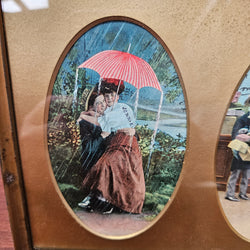 Triple Framed Antique Postcards Circ: 1910 | Antique & Vintage | Moonee Ponds Antiques | Australia Wide Delivery