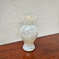 Kosta Boda Vase with crackle glaze | Antique & Vintage | Moonee Ponds Antiques | Australia Wide Delivery