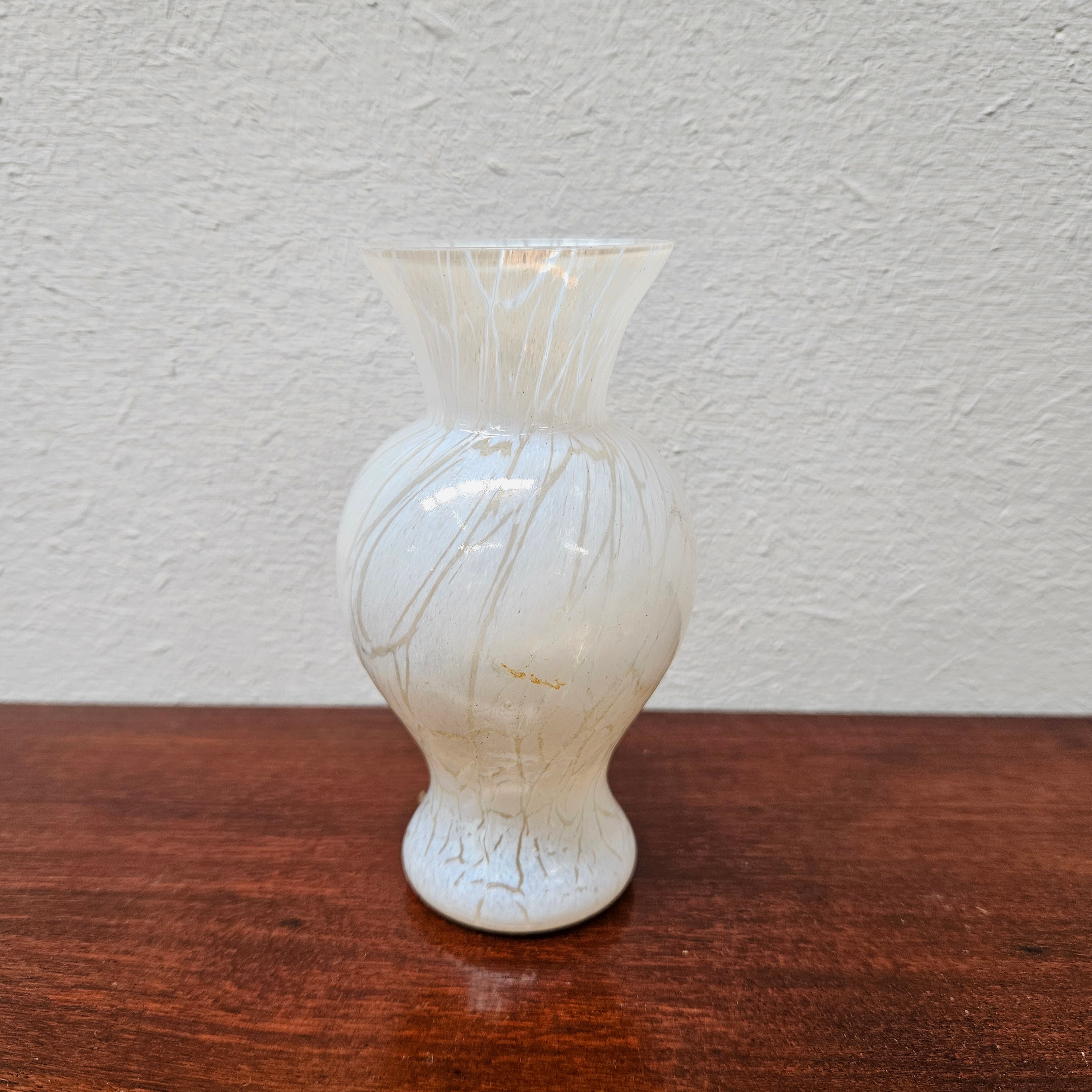 Kosta Boda Vase with crackle glaze | Antique & Vintage | Moonee Ponds Antiques | Australia Wide Delivery