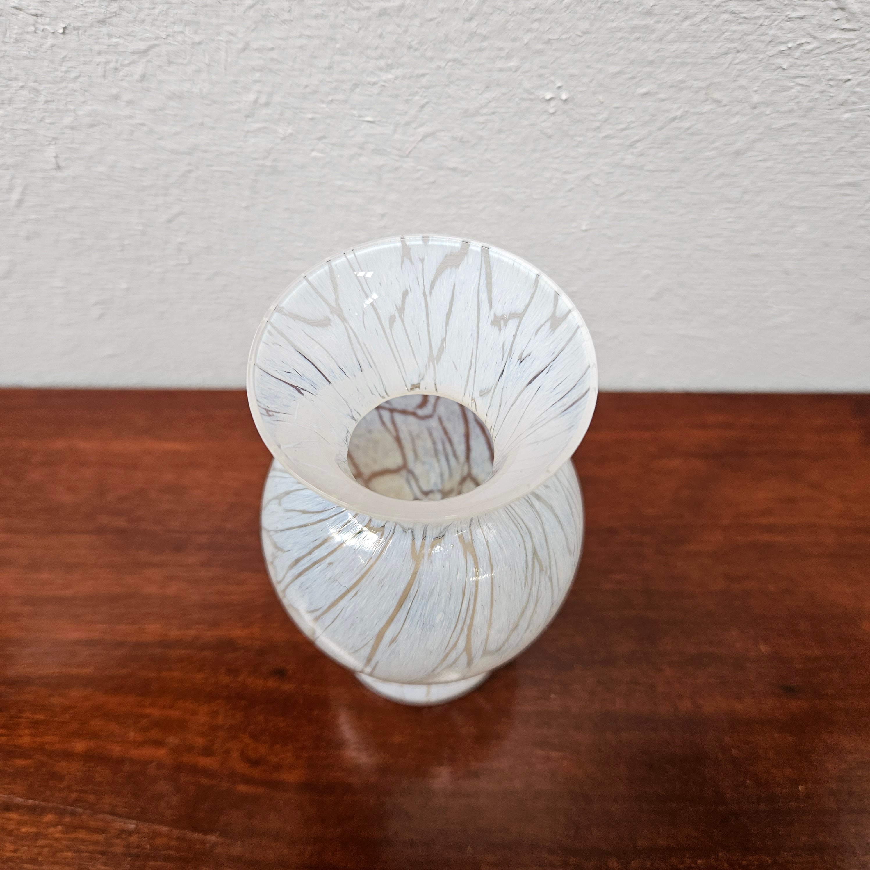 Kosta Boda Vase with crackle glaze | Antique & Vintage | Moonee Ponds Antiques | Australia Wide Delivery