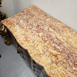 Grand Louis XV Style Marble Top Three Drawer Commode | Antique & Vintage | Moonee Ponds Antiques | Australia Wide Delivery