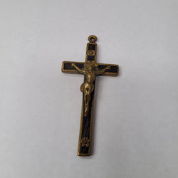 Heavy Brass Crucifix | Antique & Vintage | Moonee Ponds Antiques | Australia Wide Delivery