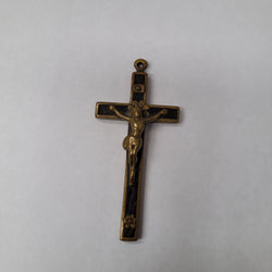 Heavy Brass Crucifix | Antique & Vintage | Moonee Ponds Antiques | Australia Wide Delivery