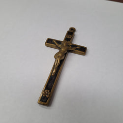 Heavy Brass Crucifix | Antique & Vintage | Moonee Ponds Antiques | Australia Wide Delivery