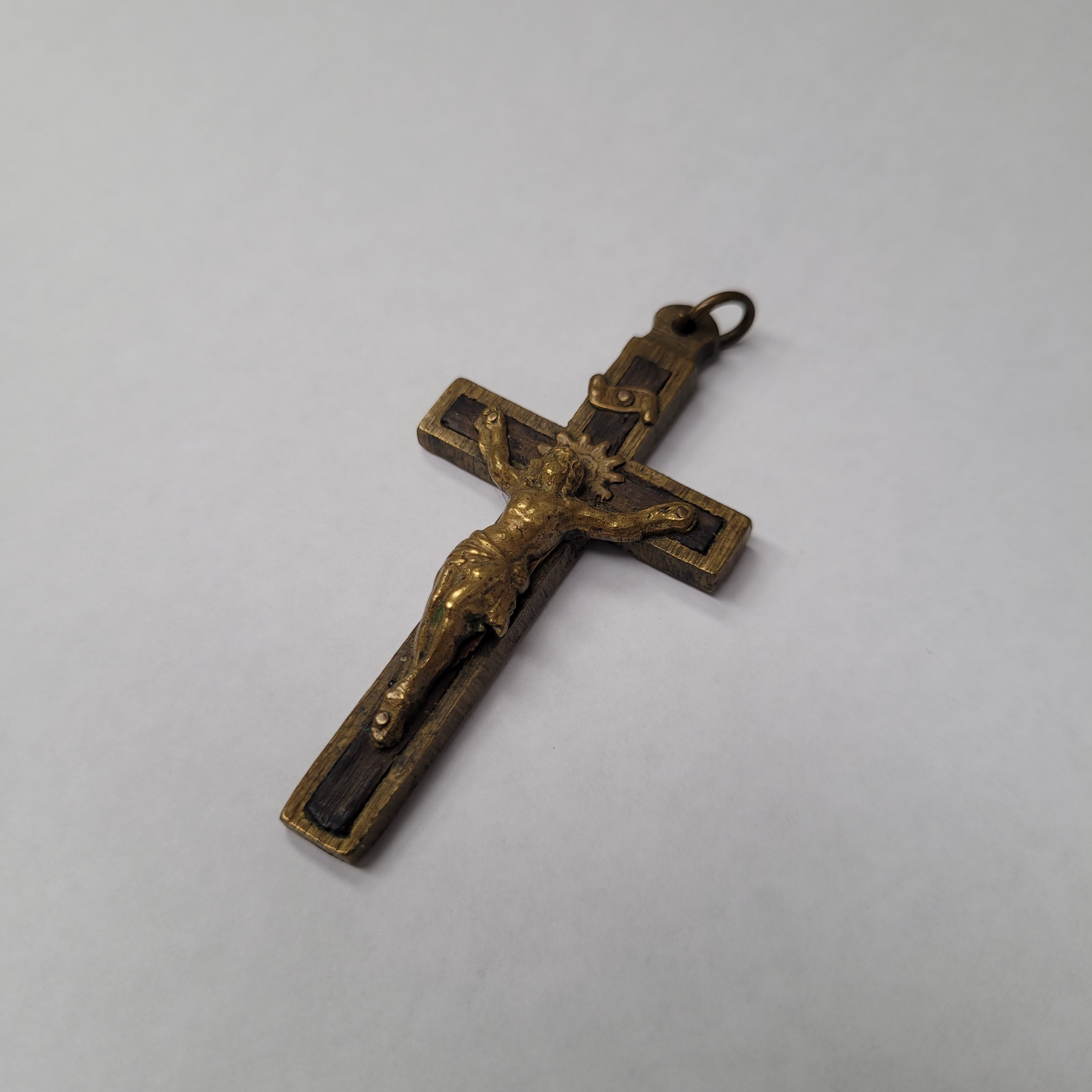 Vintage Brass Crucifix | Antique & Vintage | Moonee Ponds Antiques | Australia Wide Delivery