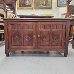 Arts & Crafts French Walnut Cabinet | Antique & Vintage | Moonee Ponds Antiques | Australia Wide Delivery