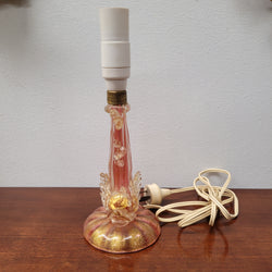 Stunning Vintage Murano Venetian Glass Dolphin Lamp and Shade | Antique & Vintage | Moonee Ponds Antiques | Australia Wide Delivery