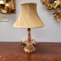 Stunning Vintage Murano Venetian Glass Dolphin Lamp and Shade | Antique & Vintage | Moonee Ponds Antiques | Australia Wide Delivery