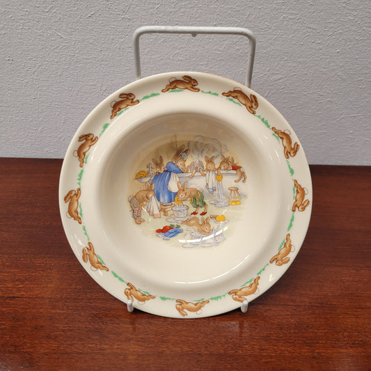 Royal Doulton Vintage Ceramic Bunnykins Bowl