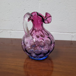 Elegant Fenton Mulberry / Amethyst Glass Jug | Antique & Vintage | Moonee Ponds Antiques | Australia Wide Delivery