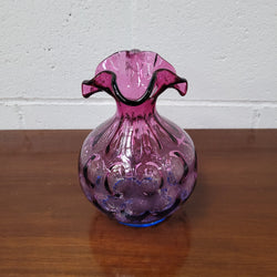 Elegant Fenton Mulberry / Amethyst Glass Jug | Antique & Vintage | Moonee Ponds Antiques | Australia Wide Delivery