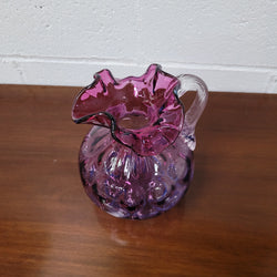 Elegant Fenton Mulberry / Amethyst Glass Jug | Antique & Vintage | Moonee Ponds Antiques | Australia Wide Delivery