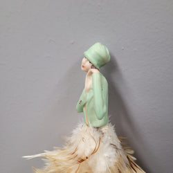 Vintage Half Doll Feather Duster | Antique & Vintage | Moonee Ponds Antiques | Australia Wide Delivery