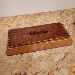 Inlaid Blackwood & Mahogany Card & Counter Holder | Antique & Vintage | Moonee Ponds Antiques | Australia Wide Delivery