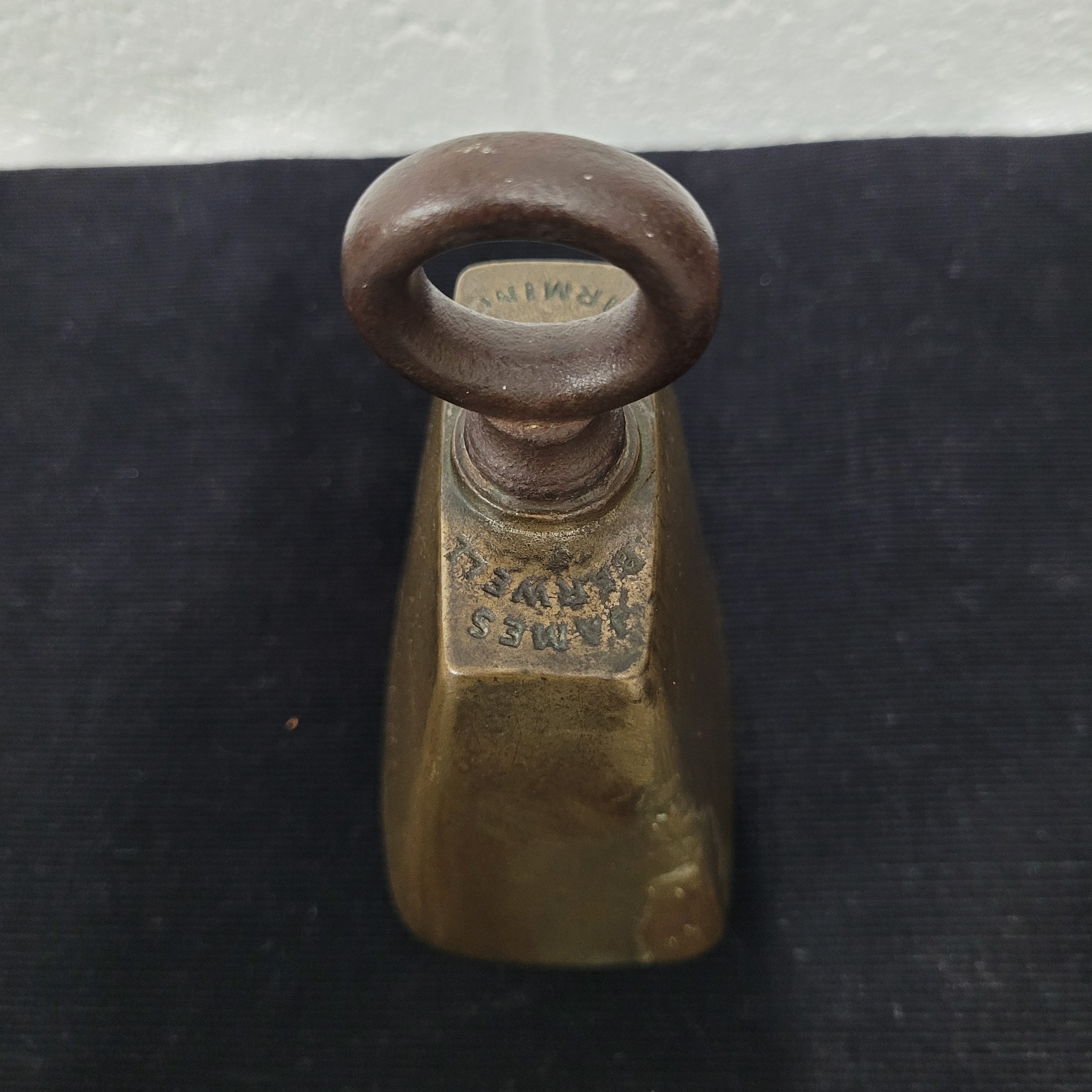Antique James Barwell Birmingham Cow Bell | Antique & Vintage | Moonee Ponds Antiques | Australia Wide Delivery