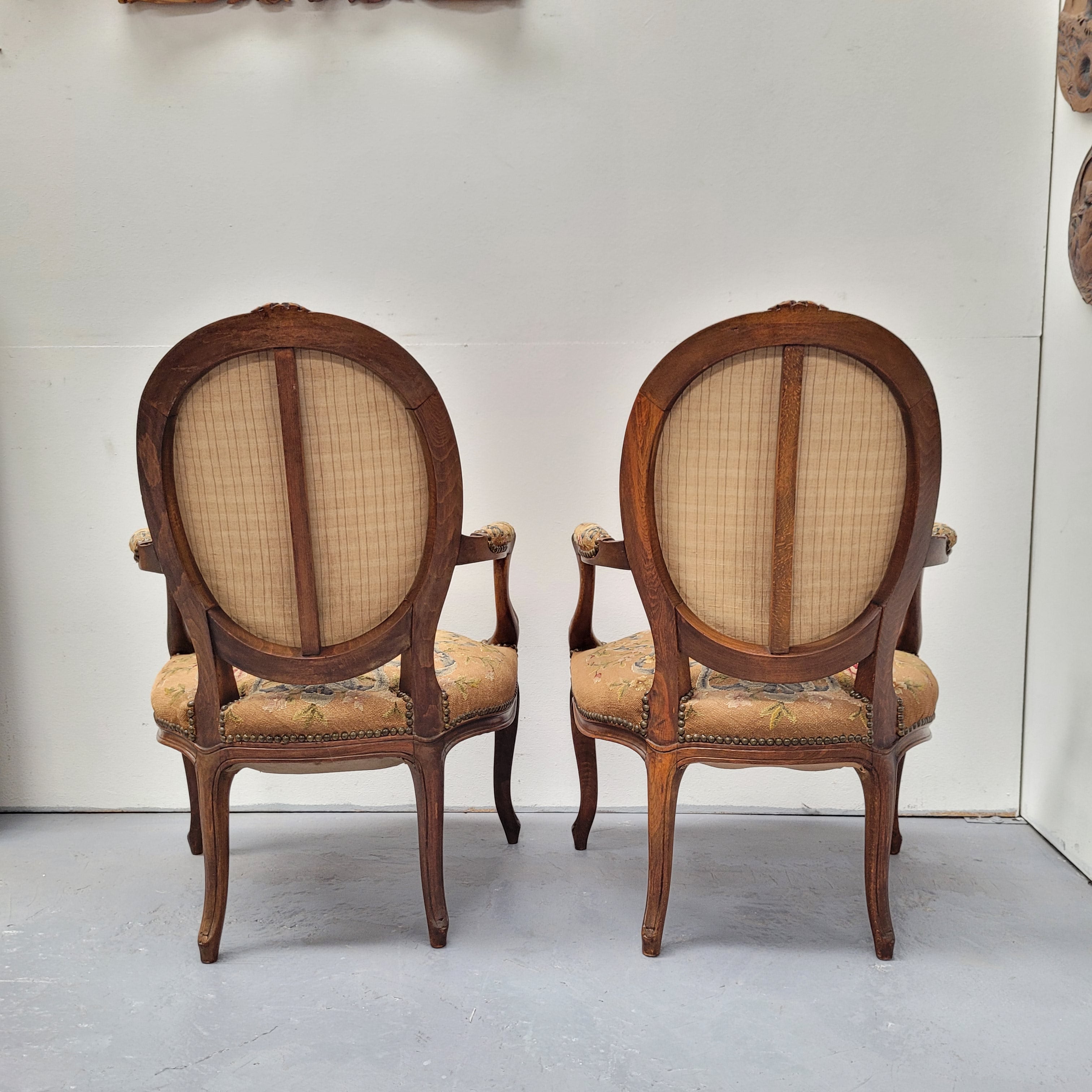 French Pair of Upholstered Armchairs | Antique & Vintage | Moonee Ponds Antiques | Australia Wide Delivery