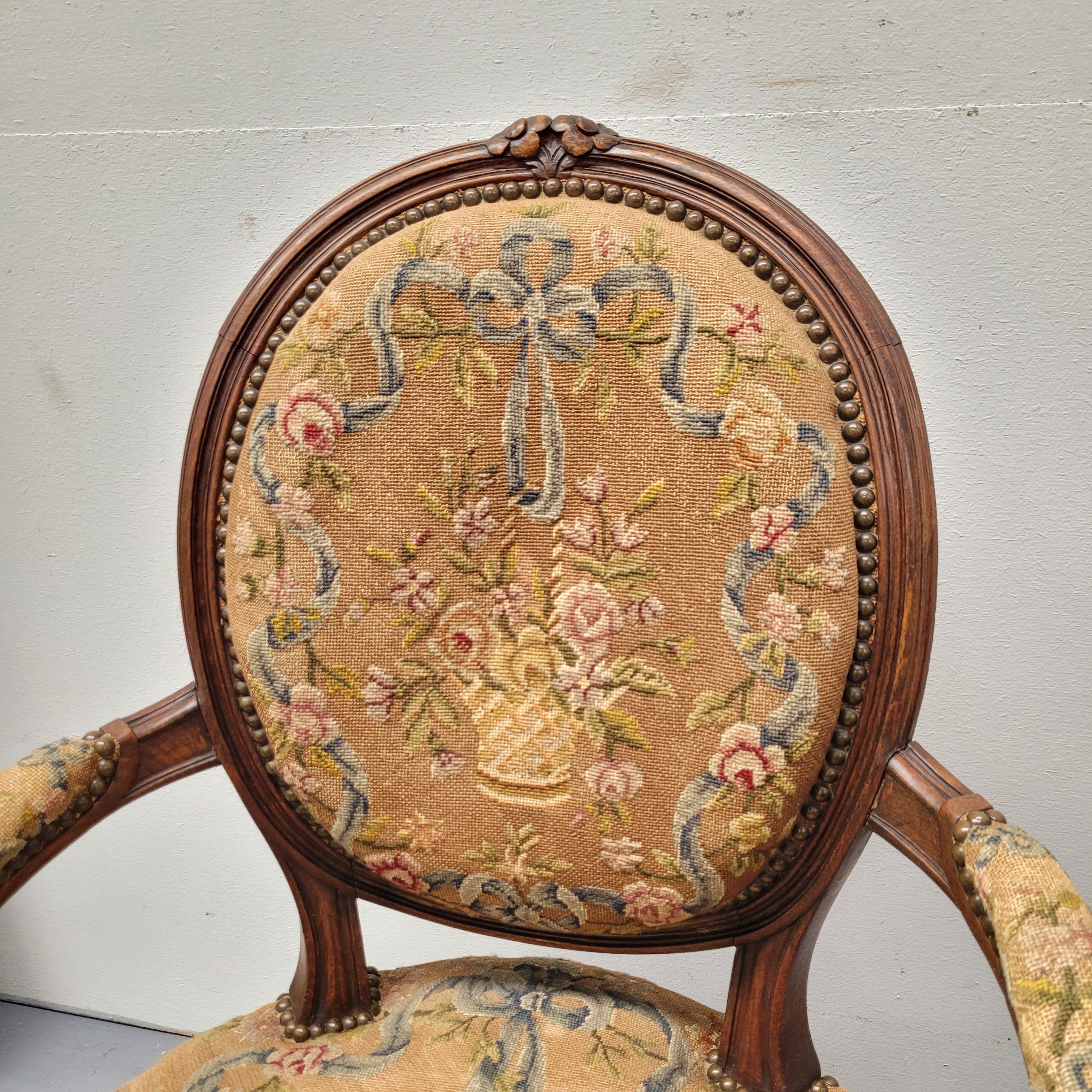 French Pair of Upholstered Armchairs | Antique & Vintage | Moonee Ponds Antiques | Australia Wide Delivery