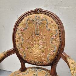 French Pair of Upholstered Armchairs | Antique & Vintage | Moonee Ponds Antiques | Australia Wide Delivery