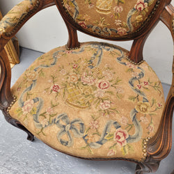 French Pair of Upholstered Armchairs | Antique & Vintage | Moonee Ponds Antiques | Australia Wide Delivery