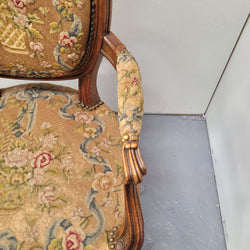 French Pair of Upholstered Armchairs | Antique & Vintage | Moonee Ponds Antiques | Australia Wide Delivery