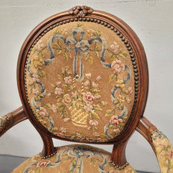 French Pair of Upholstered Armchairs | Antique & Vintage | Moonee Ponds Antiques | Australia Wide Delivery