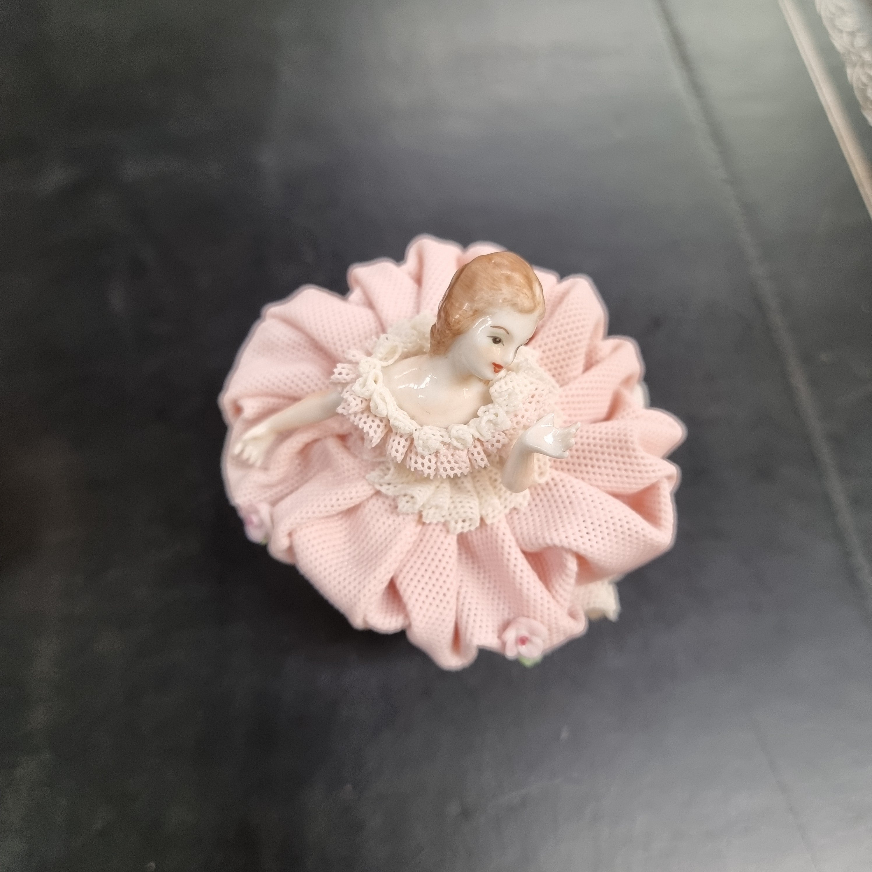 Dresden Lace Figurine | Antique & Vintage | Moonee Ponds Antiques | Australia Wide Delivery