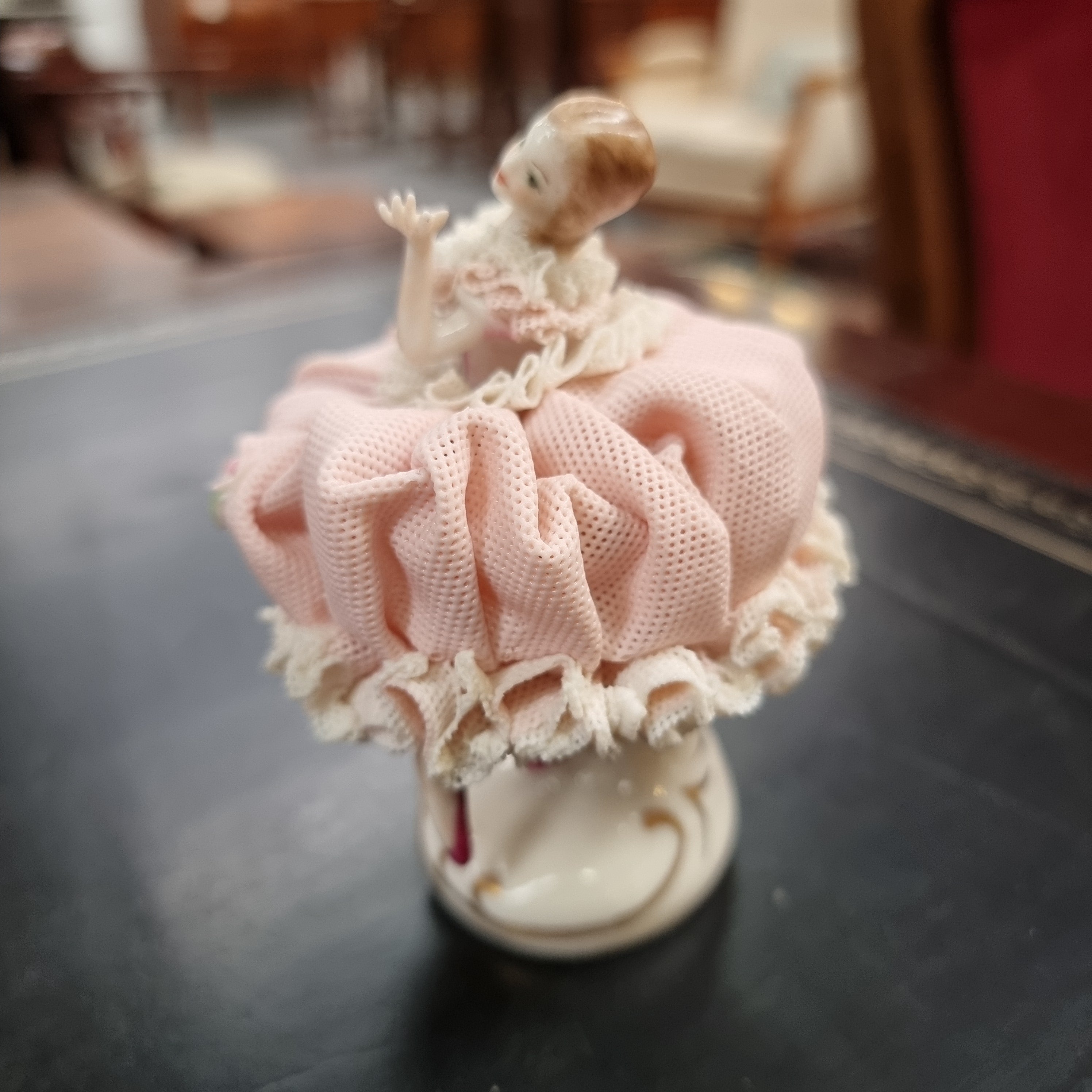 Dresden Lace Figurine | Antique & Vintage | Moonee Ponds Antiques | Australia Wide Delivery