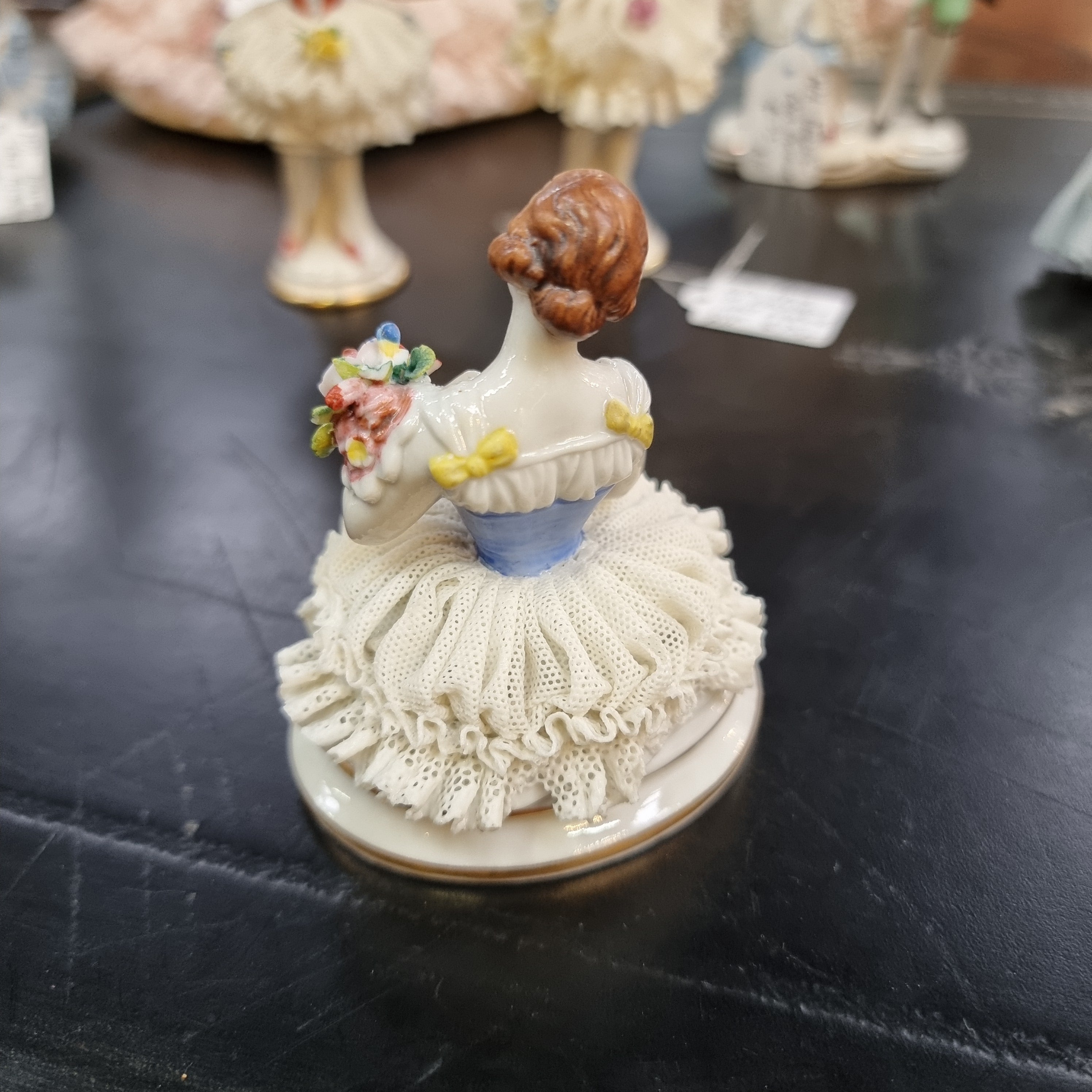 Dresden Lace Figurine | Antique & Vintage | Moonee Ponds Antiques | Australia Wide Delivery