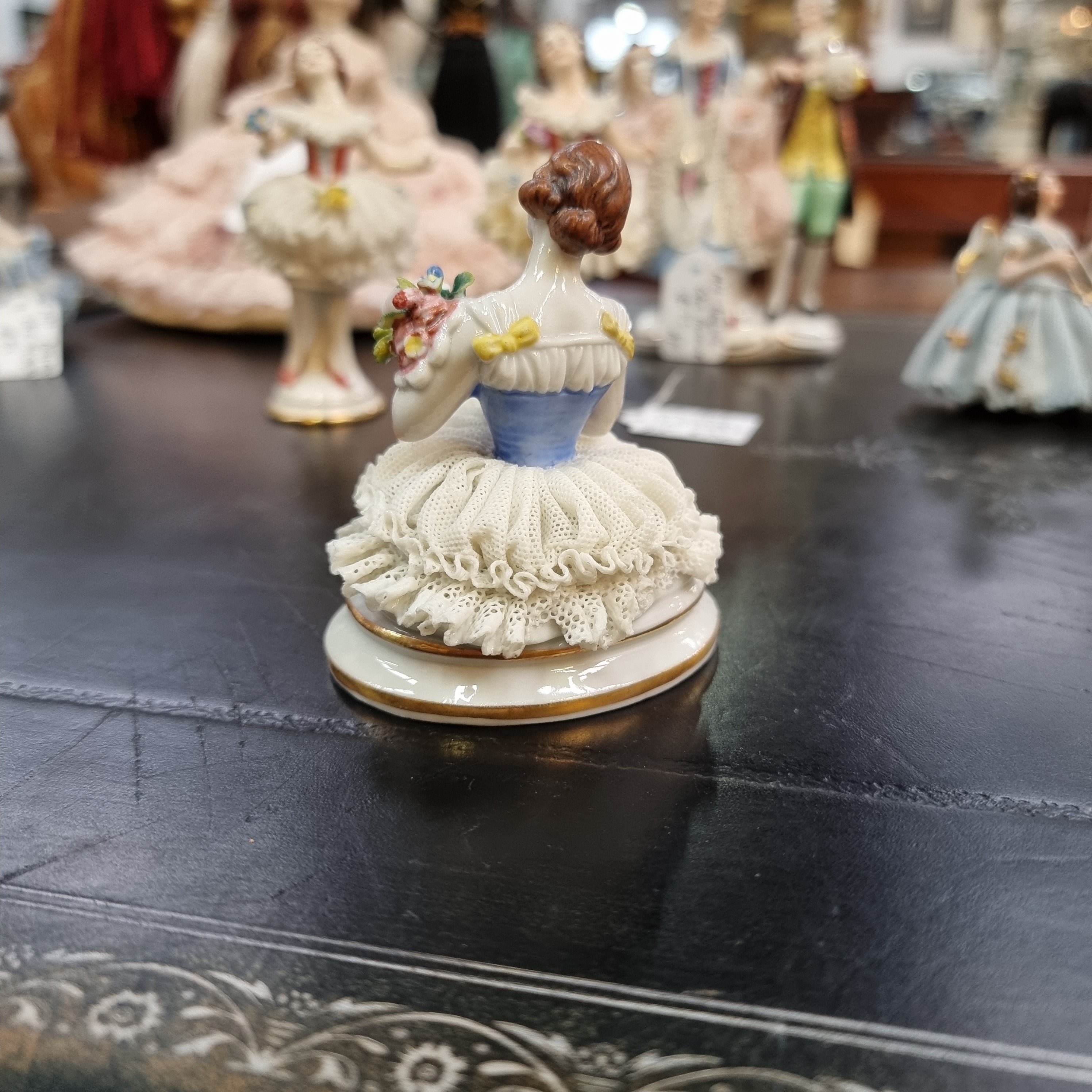Dresden Lace Figurine | Antique & Vintage | Moonee Ponds Antiques | Australia Wide Delivery