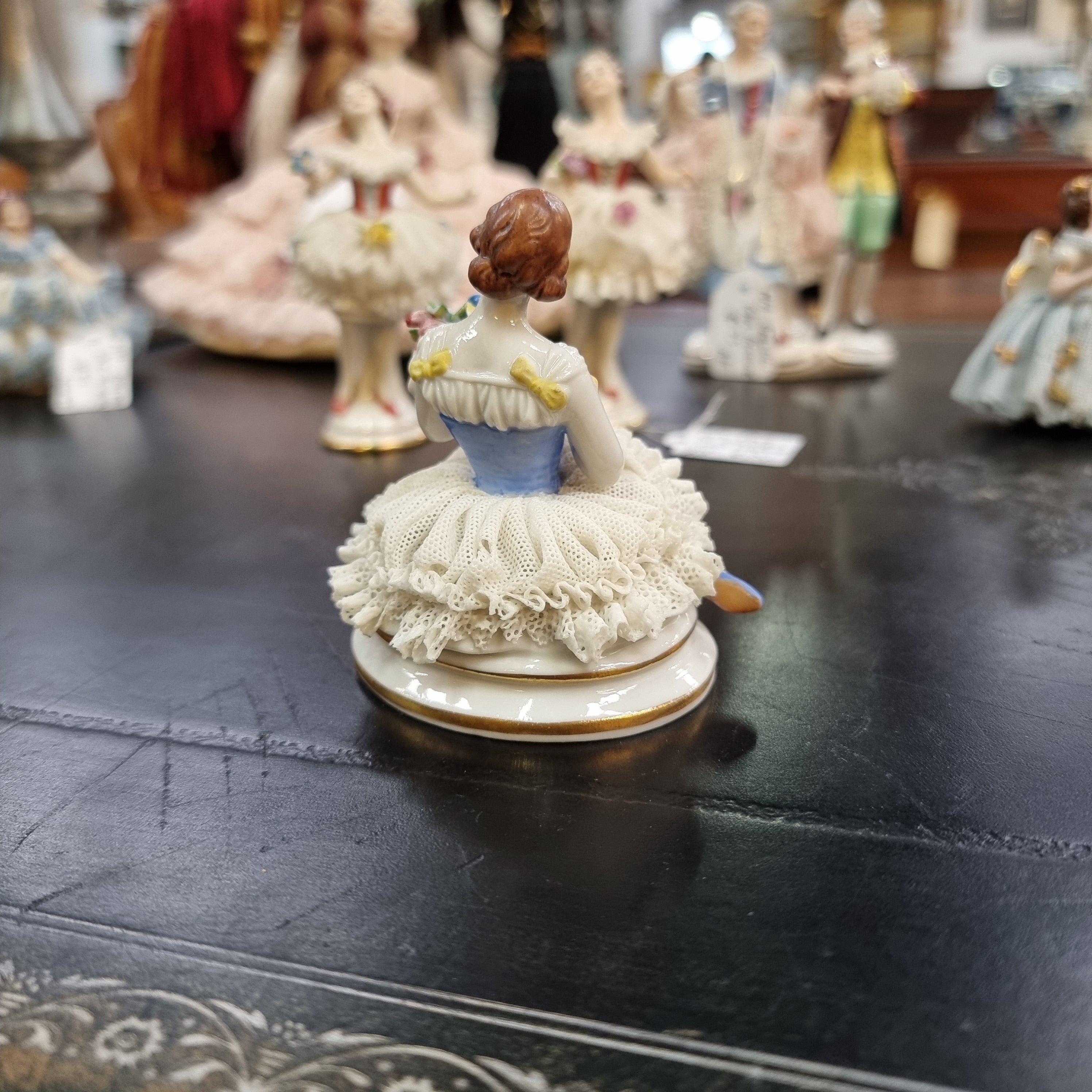 Dresden Lace Figurine | Antique & Vintage | Moonee Ponds Antiques | Australia Wide Delivery