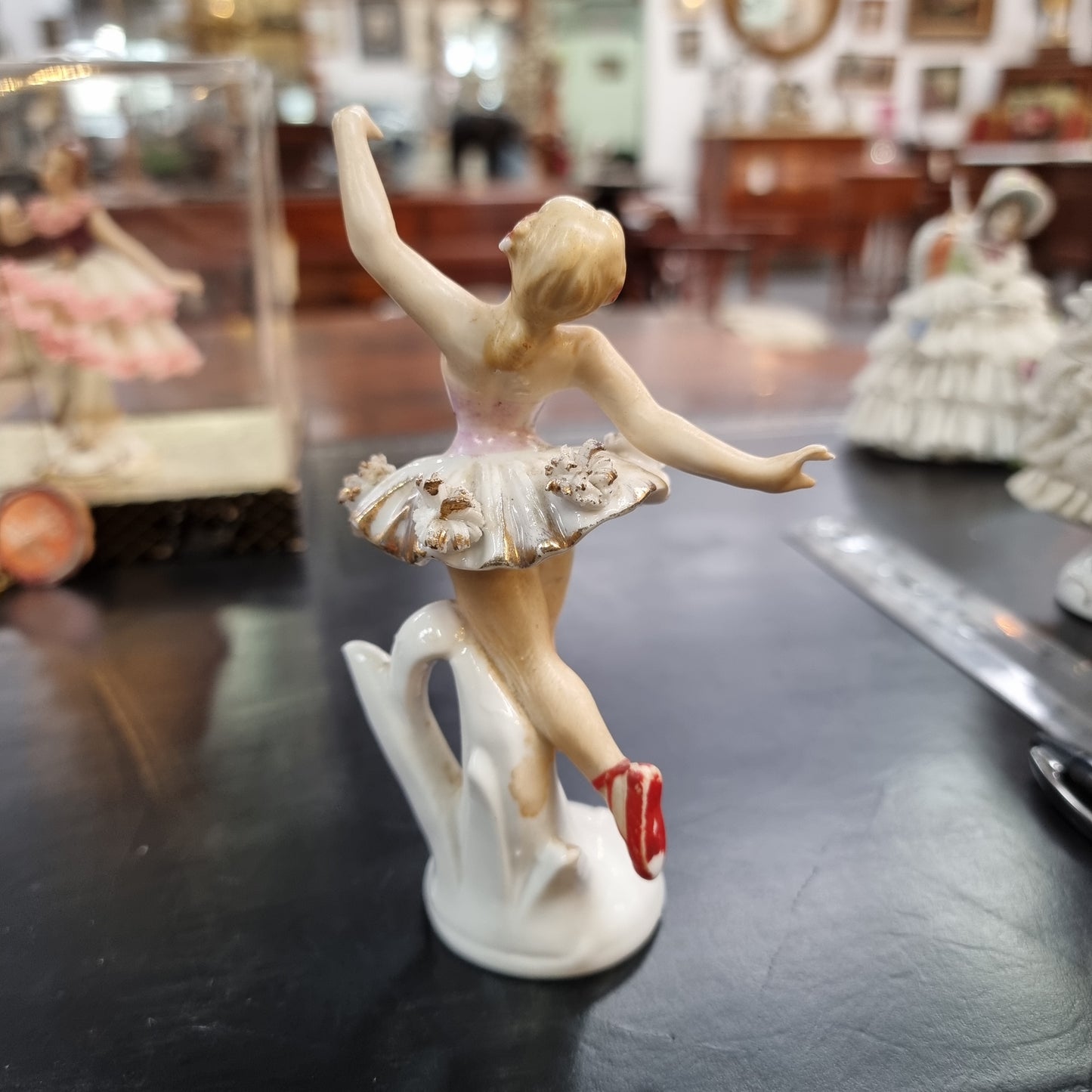 Dresden Style Figurine of a Ballerina