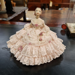 Large Dresden Figurine of a Lady | Antique & Vintage | Moonee Ponds Antiques | Australia Wide Delivery