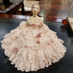 Large Dresden Figurine of a Lady | Antique & Vintage | Moonee Ponds Antiques | Australia Wide Delivery