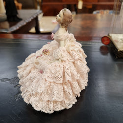 Large Dresden Figurine of a Lady | Antique & Vintage | Moonee Ponds Antiques | Australia Wide Delivery