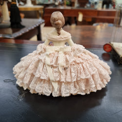 Large Dresden Figurine of a Lady | Antique & Vintage | Moonee Ponds Antiques | Australia Wide Delivery