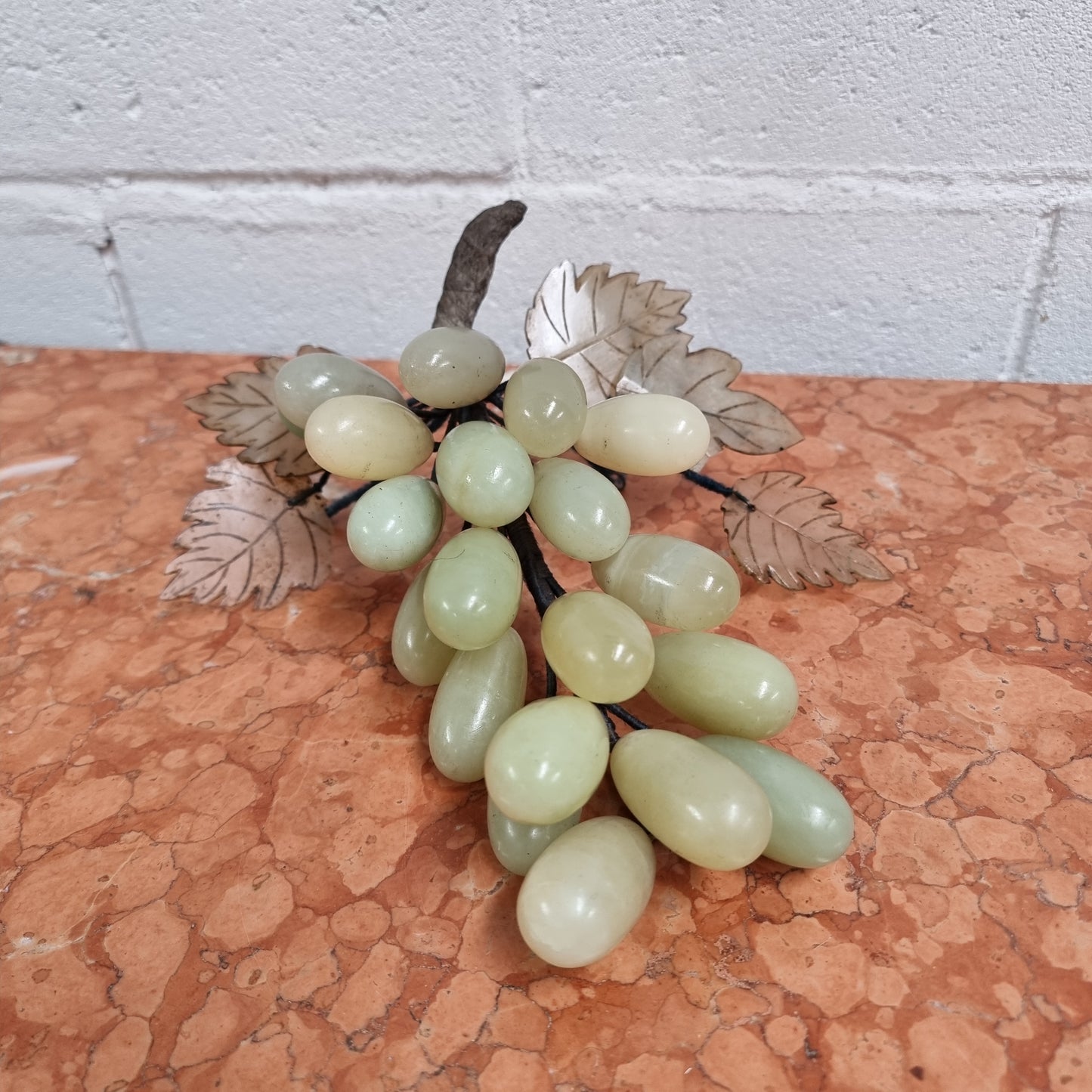 Vintage Chinese Jade Grape Bunch