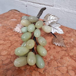 Vintage Chinese Jade Grape Bunch