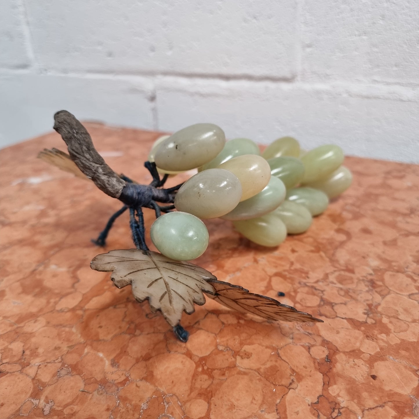 Vintage Chinese Jade Grape Bunch