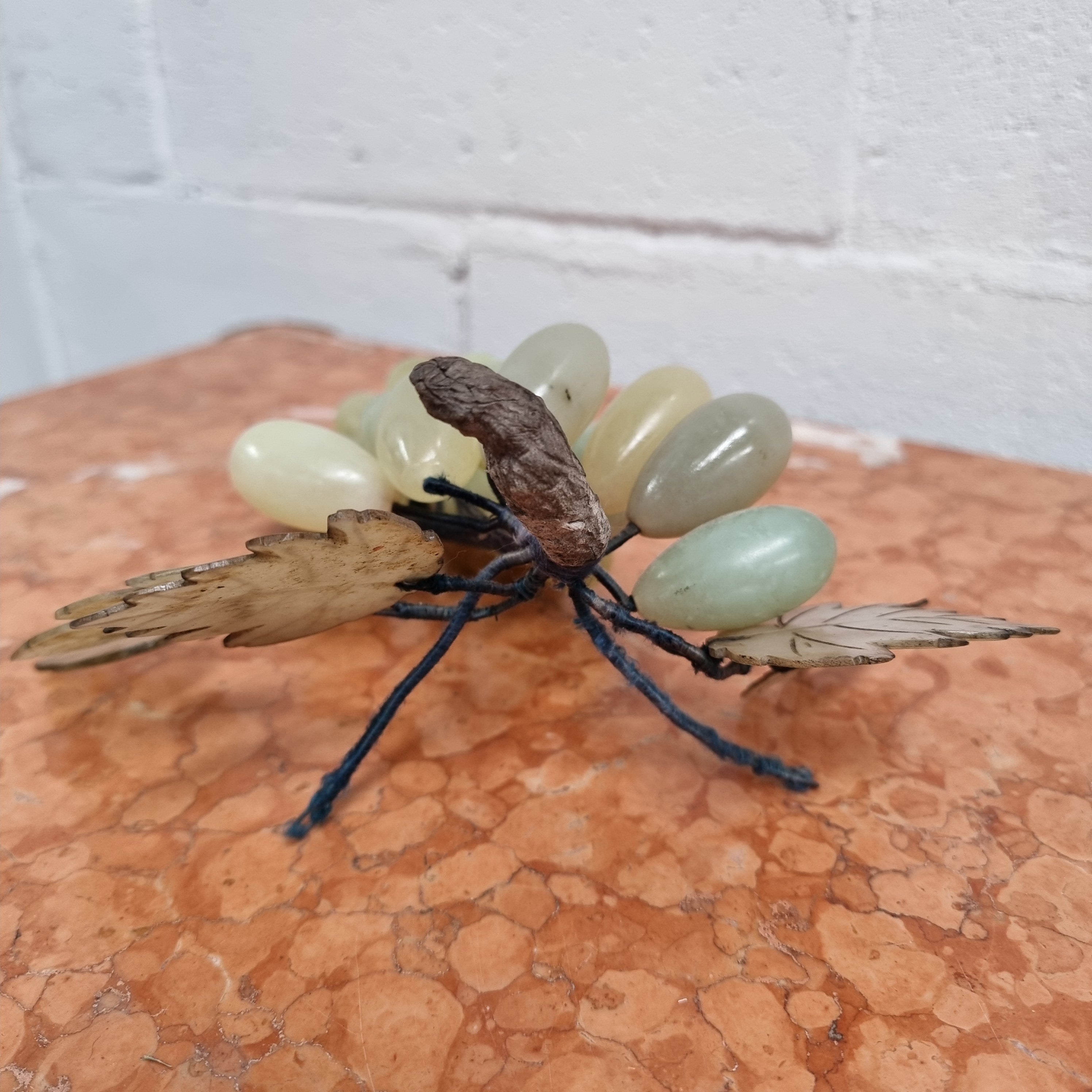 Vintage Chinese Jade Grape Bunch | Antique & Vintage | Moonee Ponds Antiques | Australia Wide Delivery