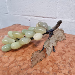Vintage Chinese Jade Grape Bunch | Antique & Vintage | Moonee Ponds Antiques | Australia Wide Delivery