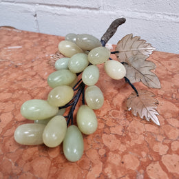 Vintage Chinese Jade Grape Bunch