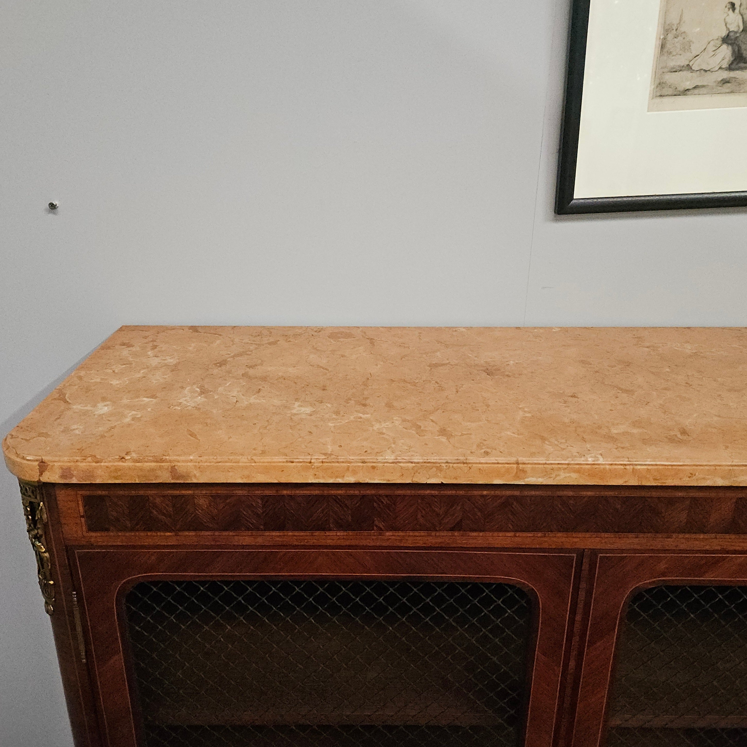 Antique Louis XVI Style French Inlaid Kingwood Bookcase | Antique & Vintage | Moonee Ponds Antiques | Australia Wide Delivery