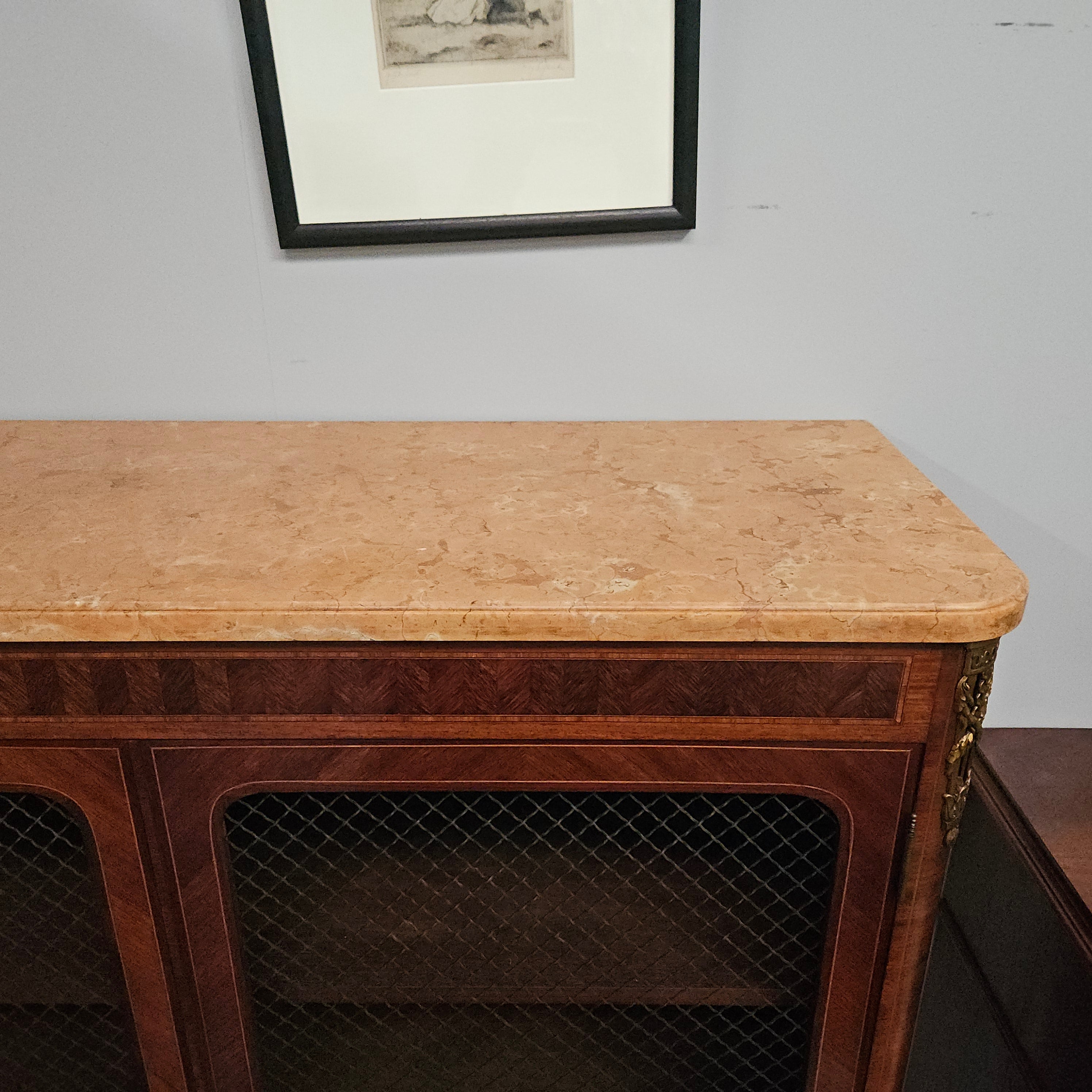 Antique Louis XVI Style French Inlaid Kingwood Bookcase | Antique & Vintage | Moonee Ponds Antiques | Australia Wide Delivery