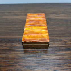 Vintage Catalin Bakelite & Brass Trtinket Box | Antique & Vintage | Moonee Ponds Antiques | Australia Wide Delivery