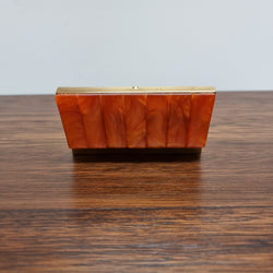 Vintage Catalin Bakelite & Brass Trtinket Box | Antique & Vintage | Moonee Ponds Antiques | Australia Wide Delivery