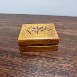 Vintage Hand Carved Stamp Box | Antique & Vintage | Moonee Ponds Antiques | Australia Wide Delivery