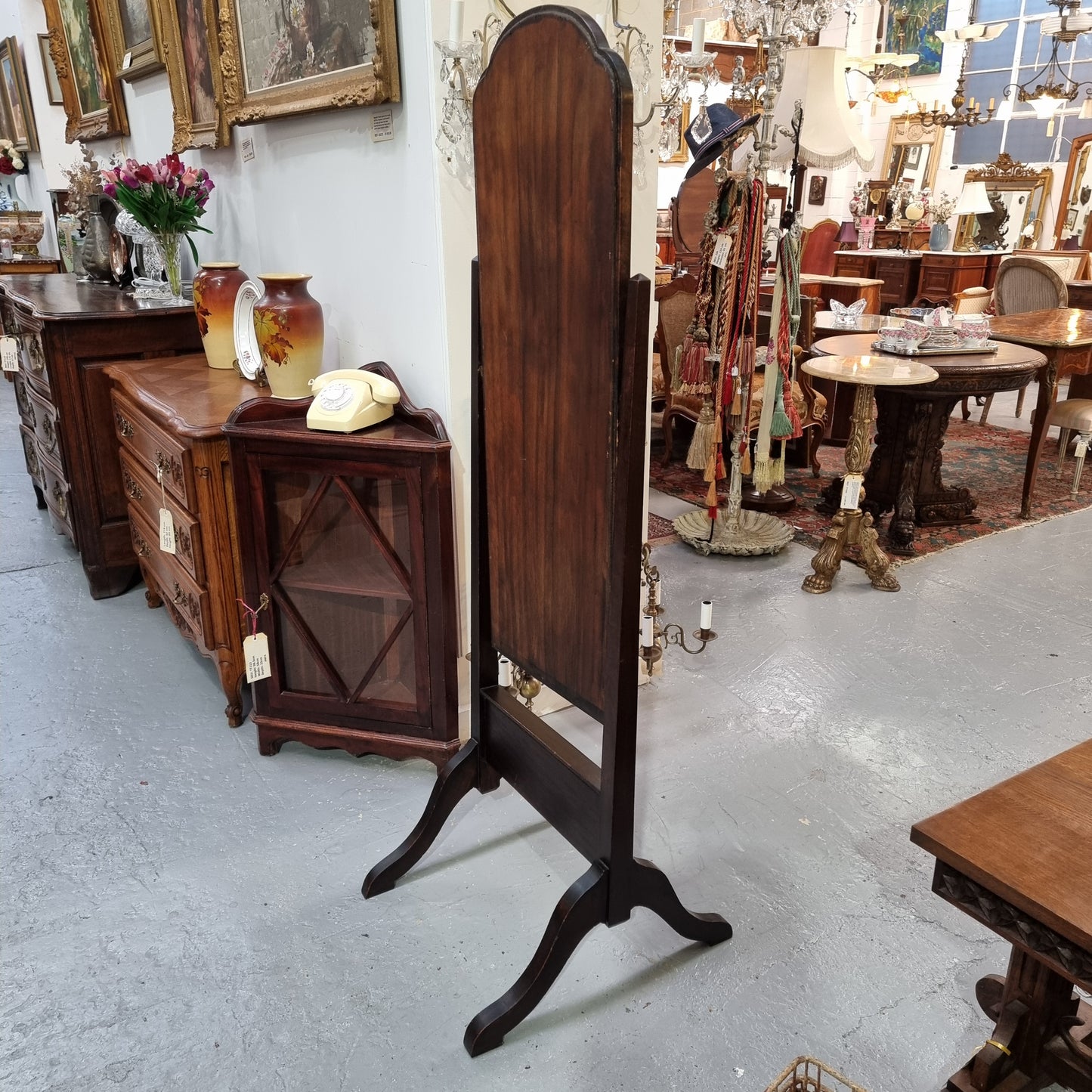 Queensland Maple Cheval Mirror