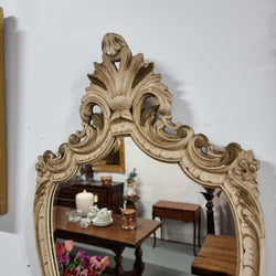 Shabby Chic Louis XVth Style Wall Mirror | Antique & Vintage | Moonee Ponds Antiques | Australia Wide Delivery