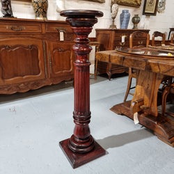 Vintage Fluted Column Pedestal | Antique & Vintage | Moonee Ponds Antiques | Australia Wide Delivery